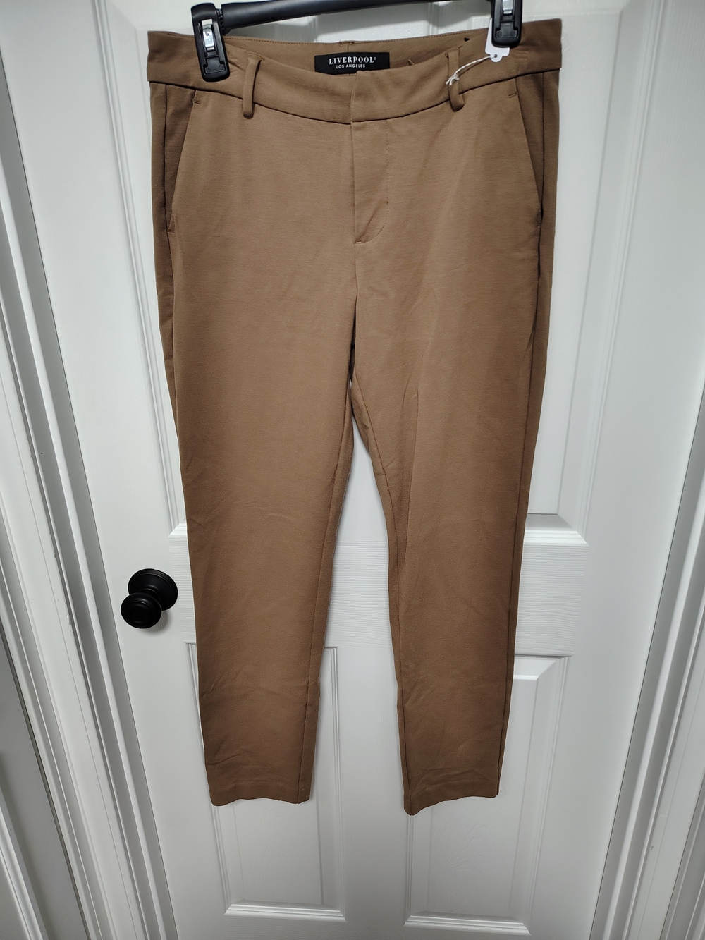 Liverpool Women’s Camel Straight-Leg Trousers